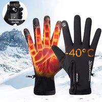 Gants thermiques compatible avec écran tactile pour hiver