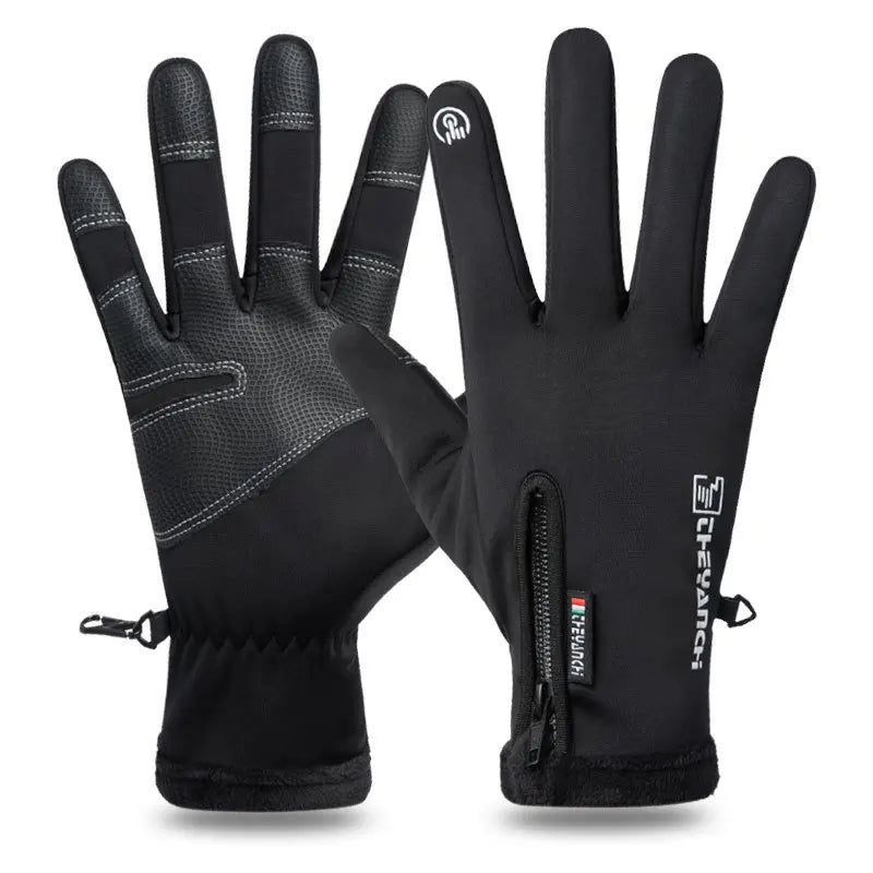 Gants thermiques compatible avec écran tactile pour hiver
