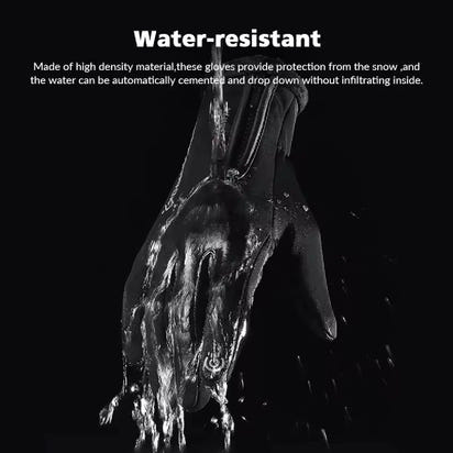 Gants thermiques compatible avec écran tactile pour hiver