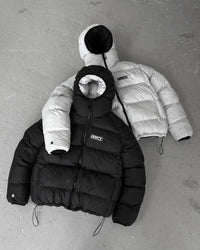 Manteau Y2K d'hiver a style capuche